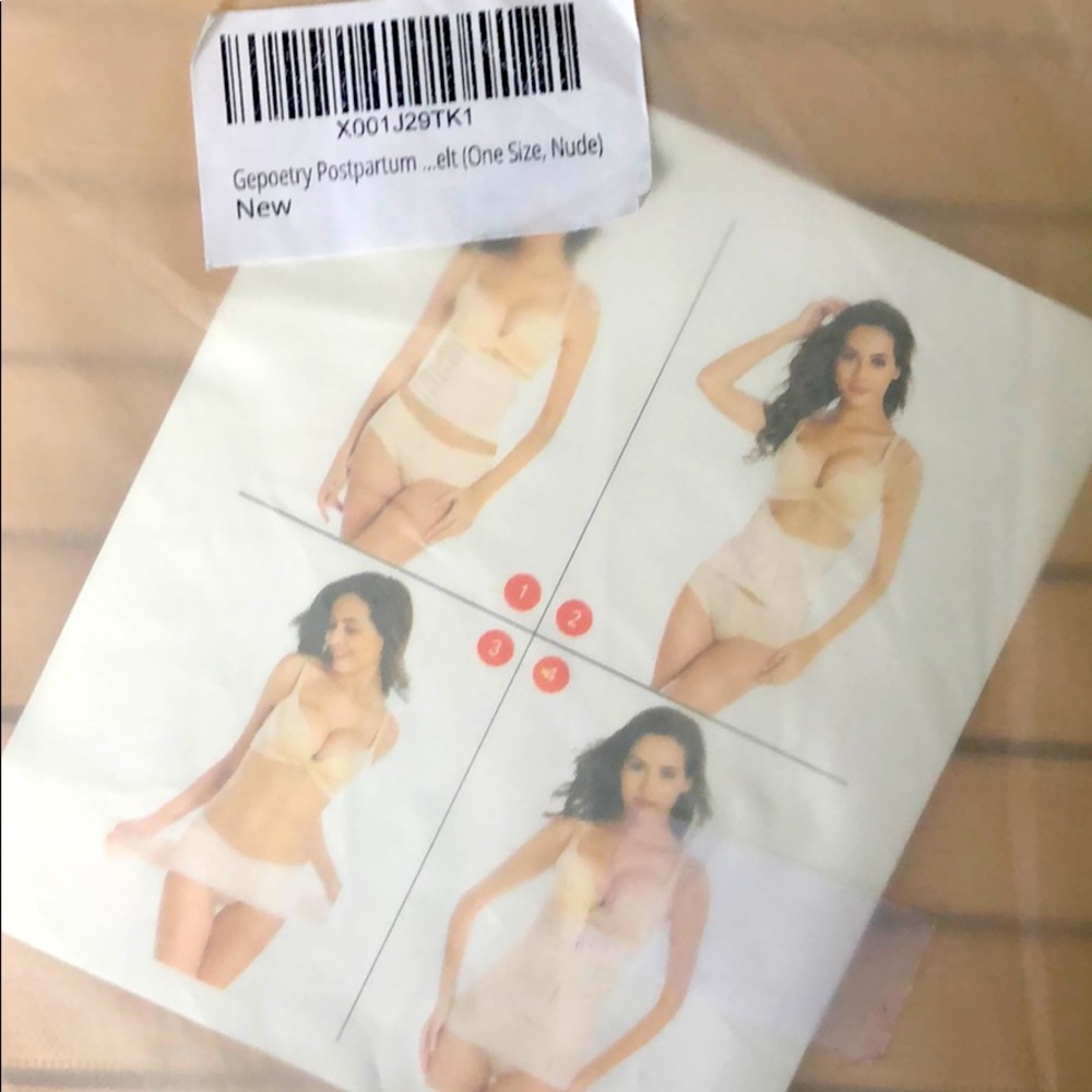 Postpartum Belt - one size nude